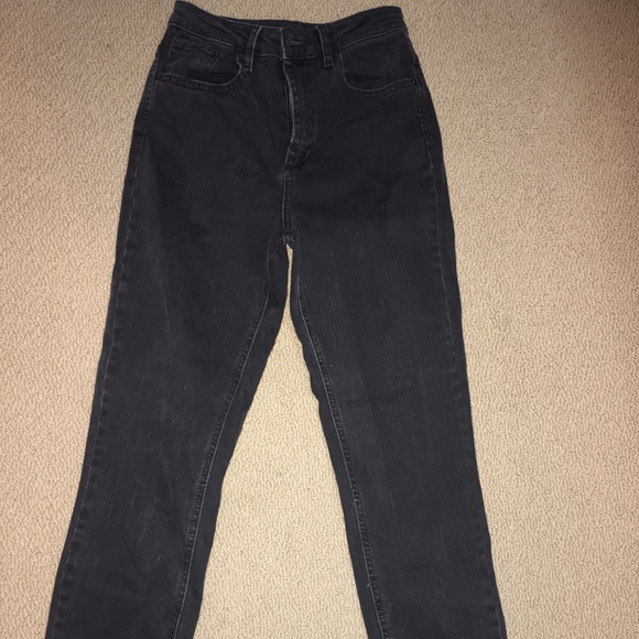 ASOS black skinny fit Mom jeans - Picture 2 of 8